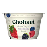 6 Chobani Greek Yogurt Cups