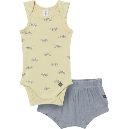 Baby Sleeveless Bodysuit Set