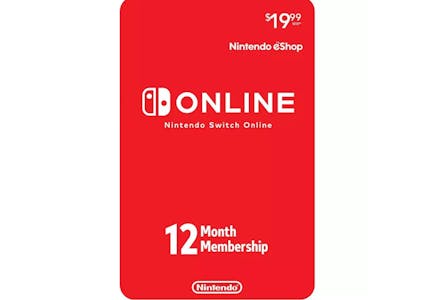 Nintendo Switch Membership