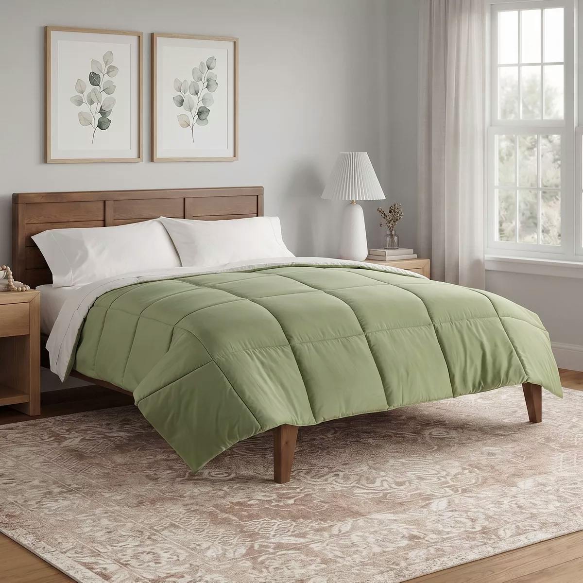 Down Alternative Reversible Comforter