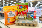 kroger 5x deals groceries on store shelf
