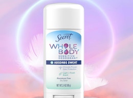 a stick of deodorant