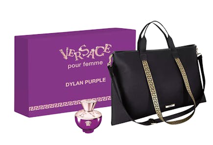 Versace Perfume and Tote Set