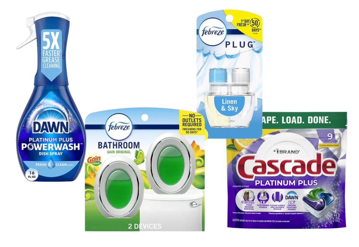 4 P&G Household Products
