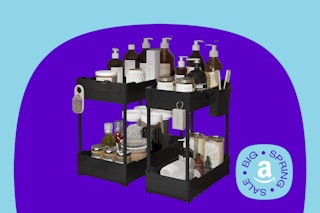 under sink organizers on template