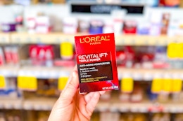 L'Oreal Revitalift Face Moisturizer, Only $10.19 at CVS (Reg. $26.49) card image