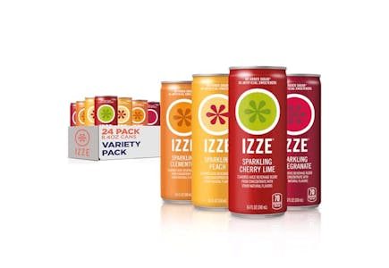 Izze Sparkling Juice Variety 24-Pack