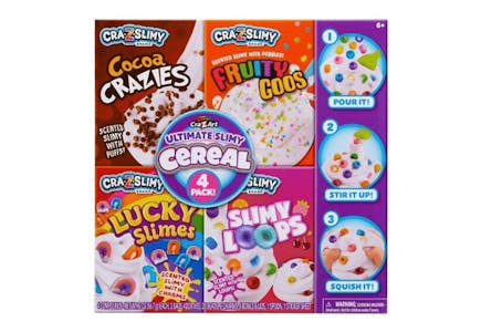 Cra-Z-Slimy Mini Cereal Box Playset