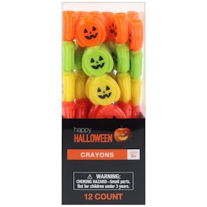 Stackable Pumpkin Crayons