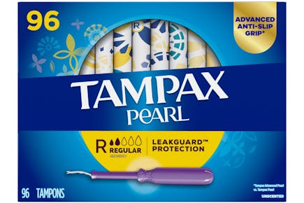 Tampax Pearl Advanced Anti-Slip Grip Tampons