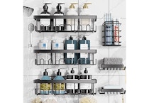 Adhesive Shower Caddy Set