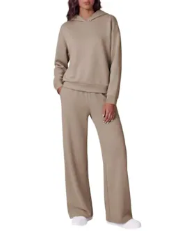 Ekouaer Women's 2-Piece Lounge Set
