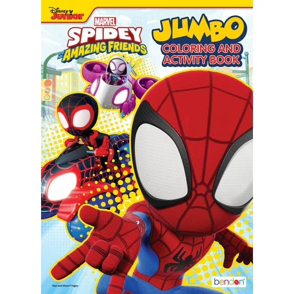 Spidey Jumbo Coloring Book