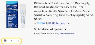 Differin Acne Treatment Gel