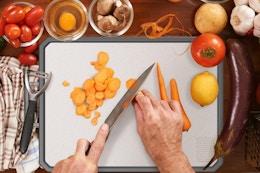 stainless steel cutting board