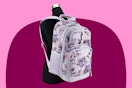 Mission Floral Eastport Backpack displayed on mannequin