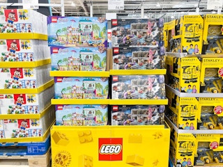 lego sets display in costco