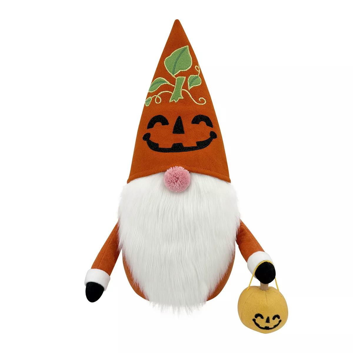 Halloween Jack O' Lantern Gnome
