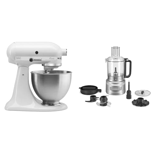 1 KitchenAid Mixer + 1 Food Processor