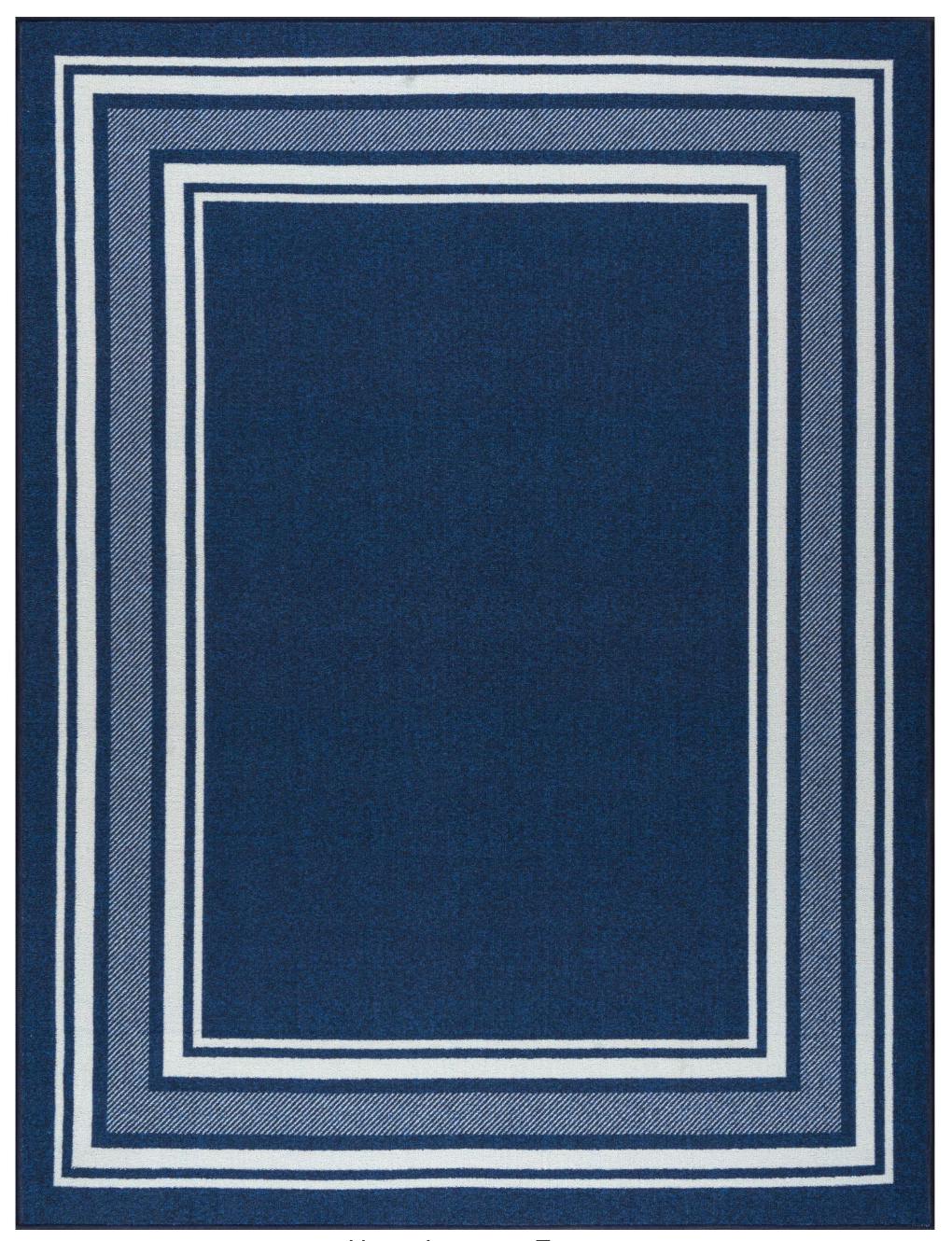 Bordered Indoor Area Rug