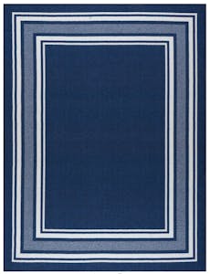 Bordered Indoor Area Rug