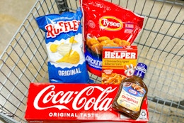 fred meyer matchup groceries in shopping cart