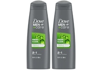 2 Dove Men+Care Hair Products