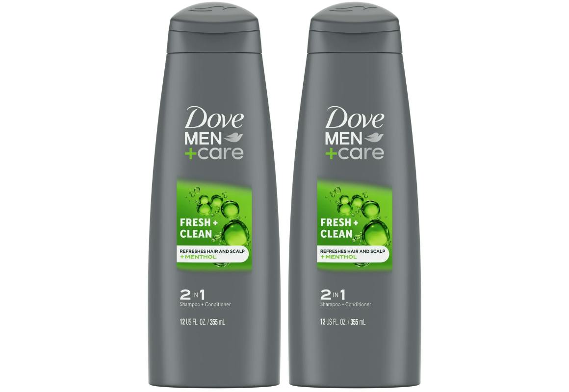 2 Dove Men+Care Hair Products
