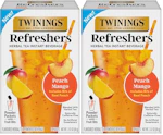 Twinings Peach Mango Refreshers 2-Pack