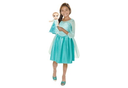 Disney Elsa Doll and Roleplay Dress