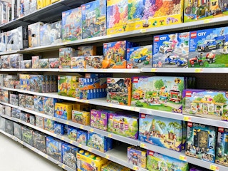 walmart lego aisle area shot
