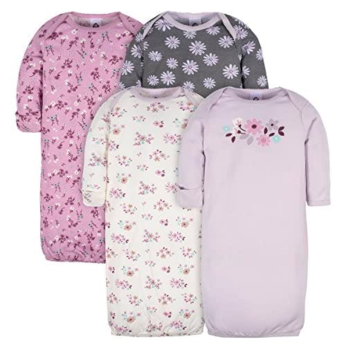 Gerber Kids' Sleeper Gown 4-Pack