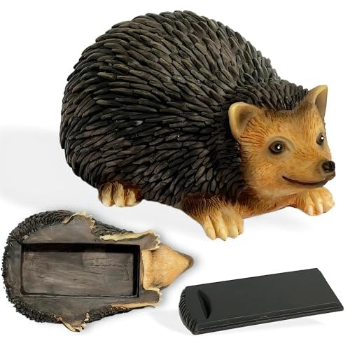 Hedgehog Rock Key Hider