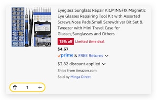 Eyeglass Sunglass Repair Kit