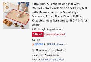 Amazon Silicone Baking Mat 2026 2