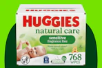 huggies natural care wipes
