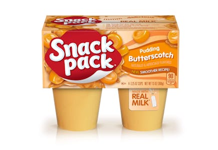 Snack Pack Pudding 4-Pack