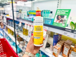 New Coupon: Dickinson's Witch Hazel Facial Cleanser, Just $4.74 at Target card image
