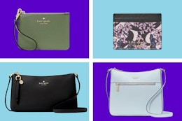 Save Up to 83% at Kate Spade: $22 Cardholder, $28 Wristlet, $52 Crossbody card image