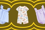 Target Carter's baby rompers