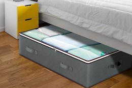 This Under-Bed Storage Set 4-Pack Is Just $22 on Amazon card image