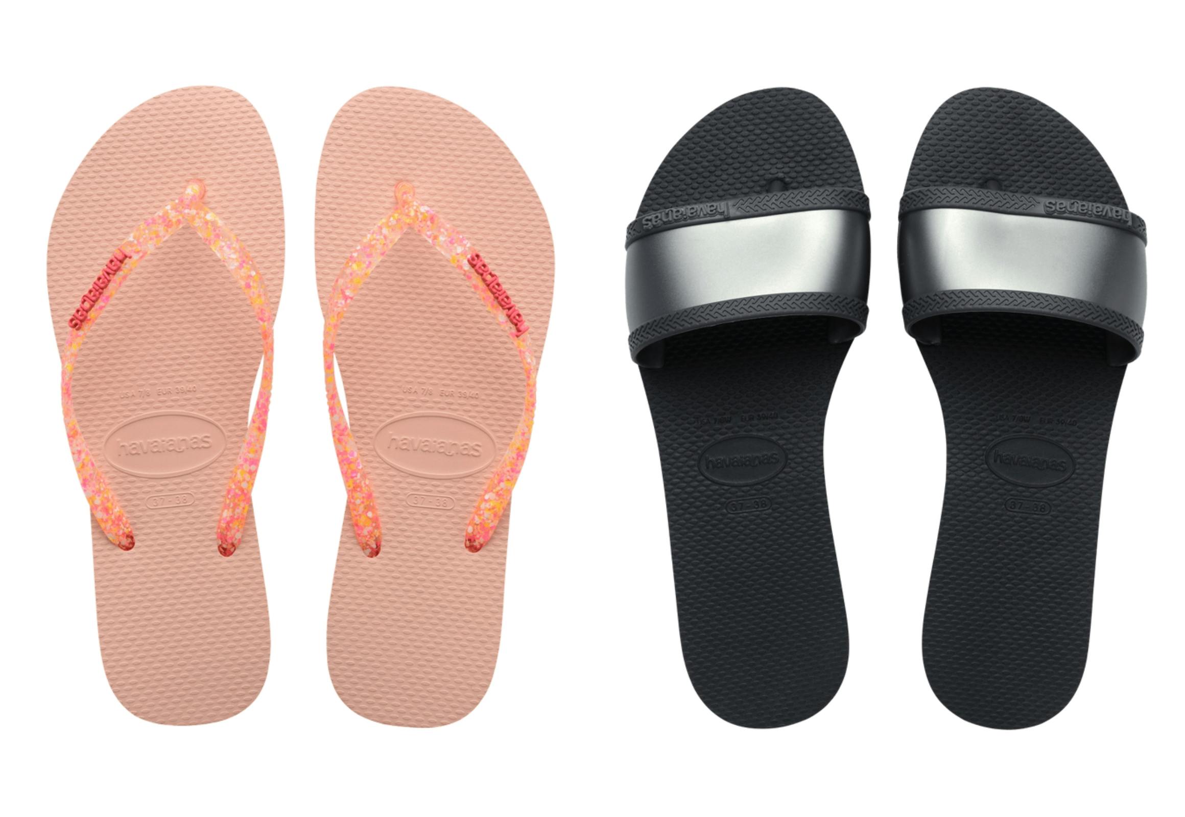 2 Havaianas Sandals