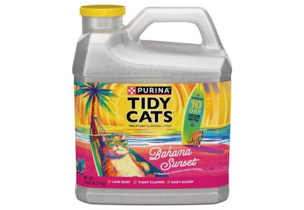 2 Tidy Cats Clumping Litter Tubs