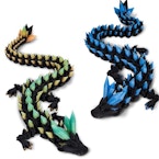 3D Printed Dragons 2-Pack