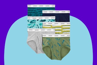 Stock image of the Carter's Child of Mine Toddler Boy Brief Underwear (6 pack)