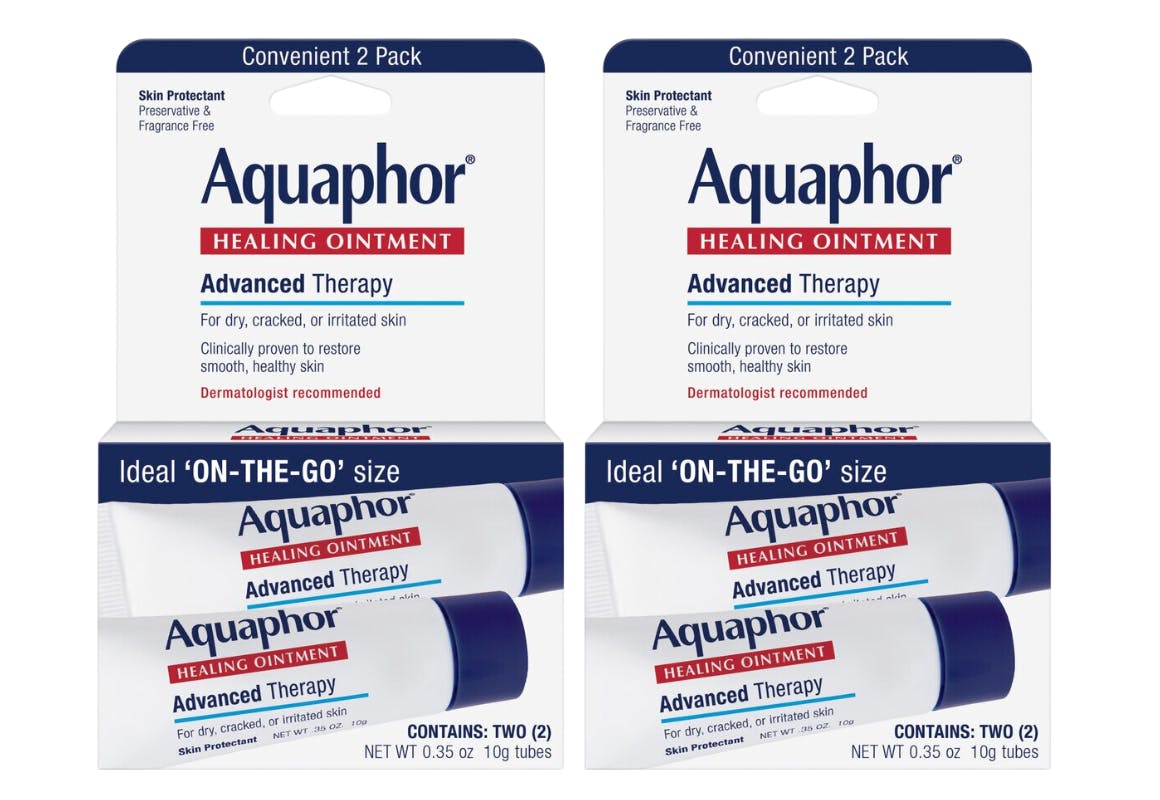 2 Aquaphor Healing Ointments 2-Packs
