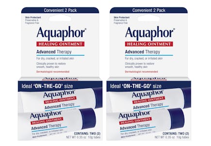 2 Aquaphor Healing Ointment 2-Packs