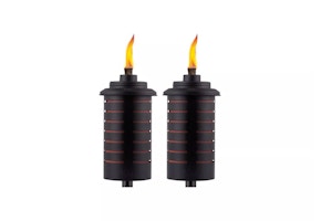 Tiki Metal Torch Set