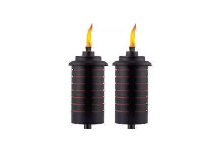 Tiki Metal Torch Set