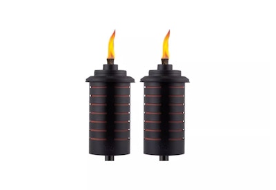 Tiki Metal Torch Set